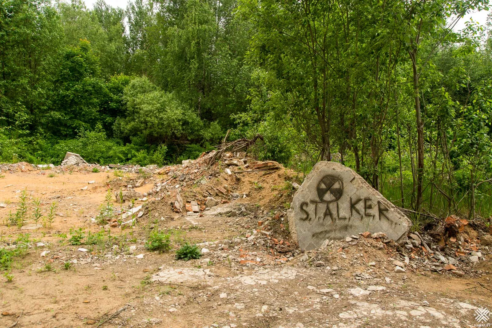 Надпись S.T.A.L.K.E.R