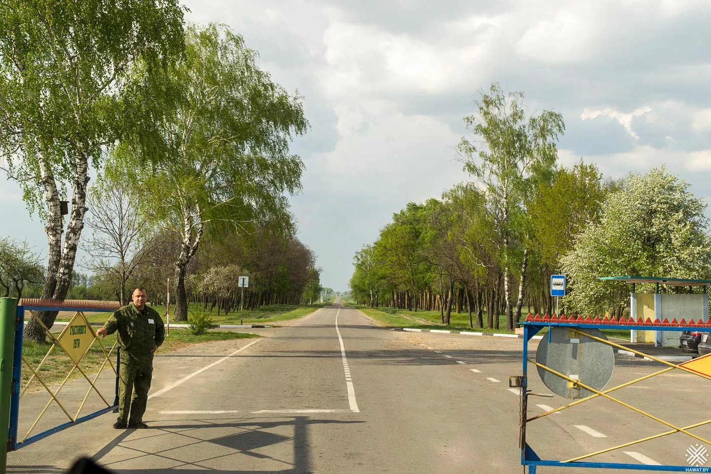 КПП Полесского радиационно-экологического заповедника