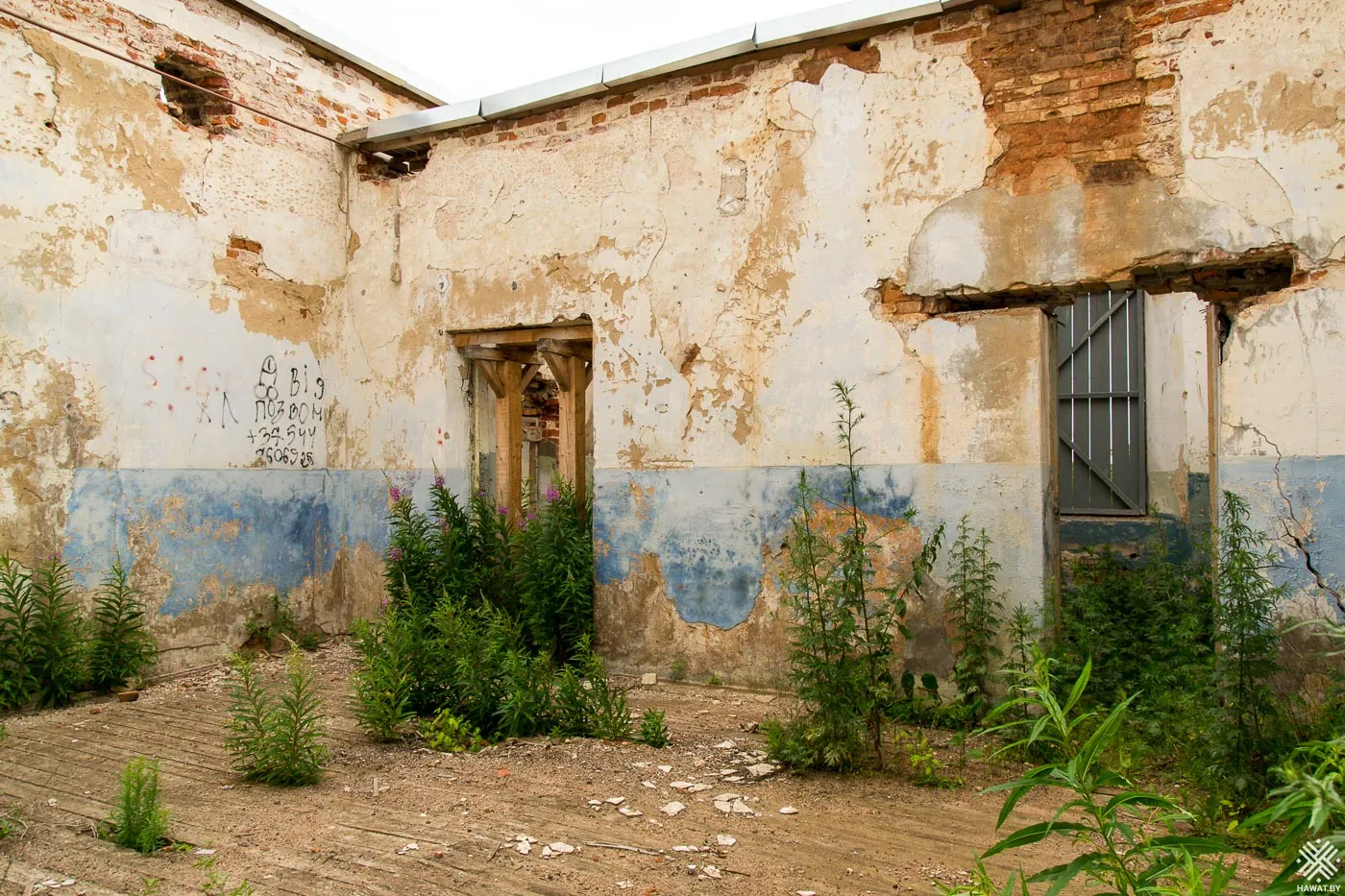 Второй этаж замка в Быхове