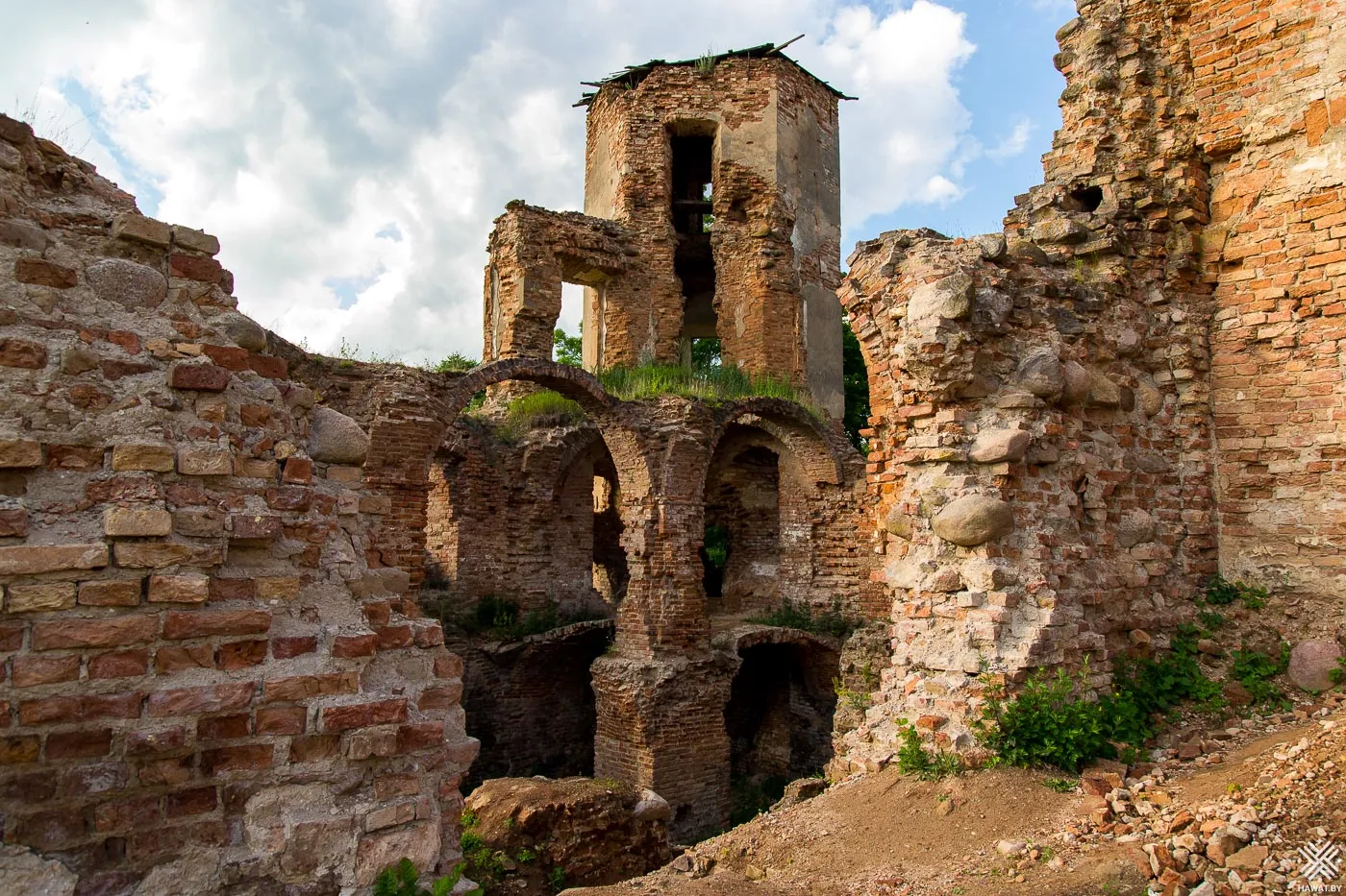 Замок Сапег в Гольшанах, башня
