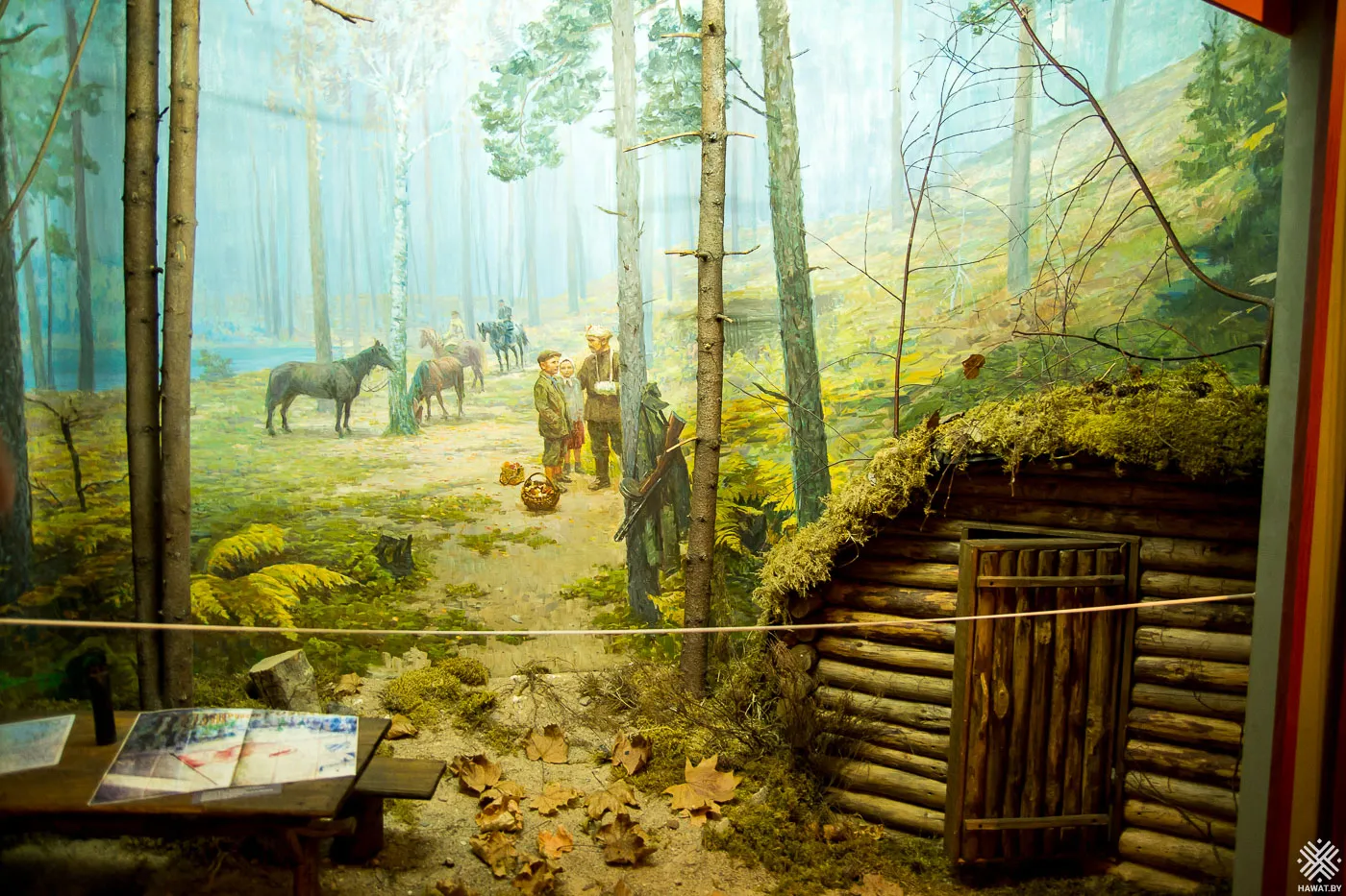 Партизанская диорама
