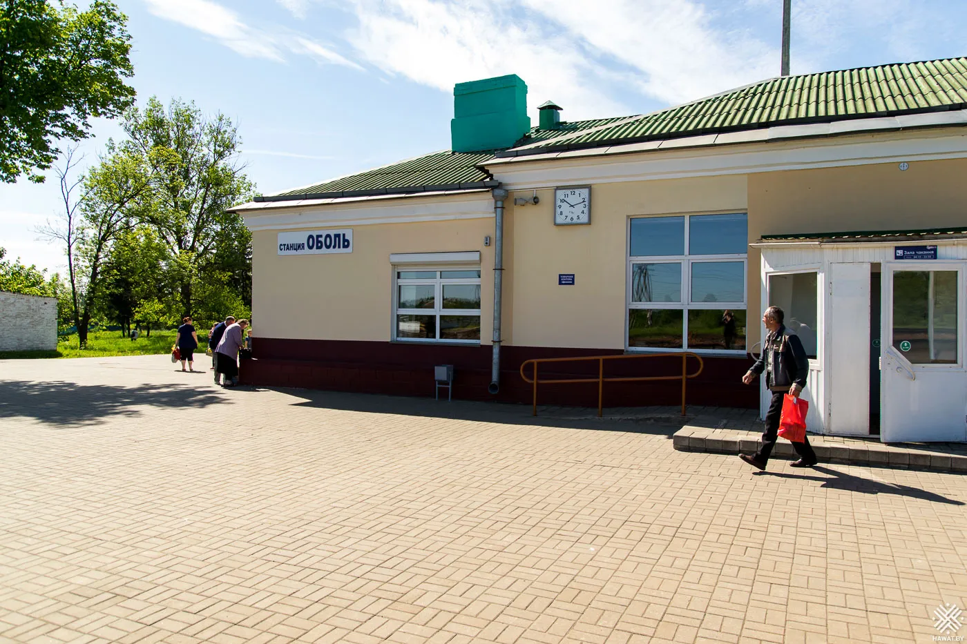 Железнодорожная станция Оболь