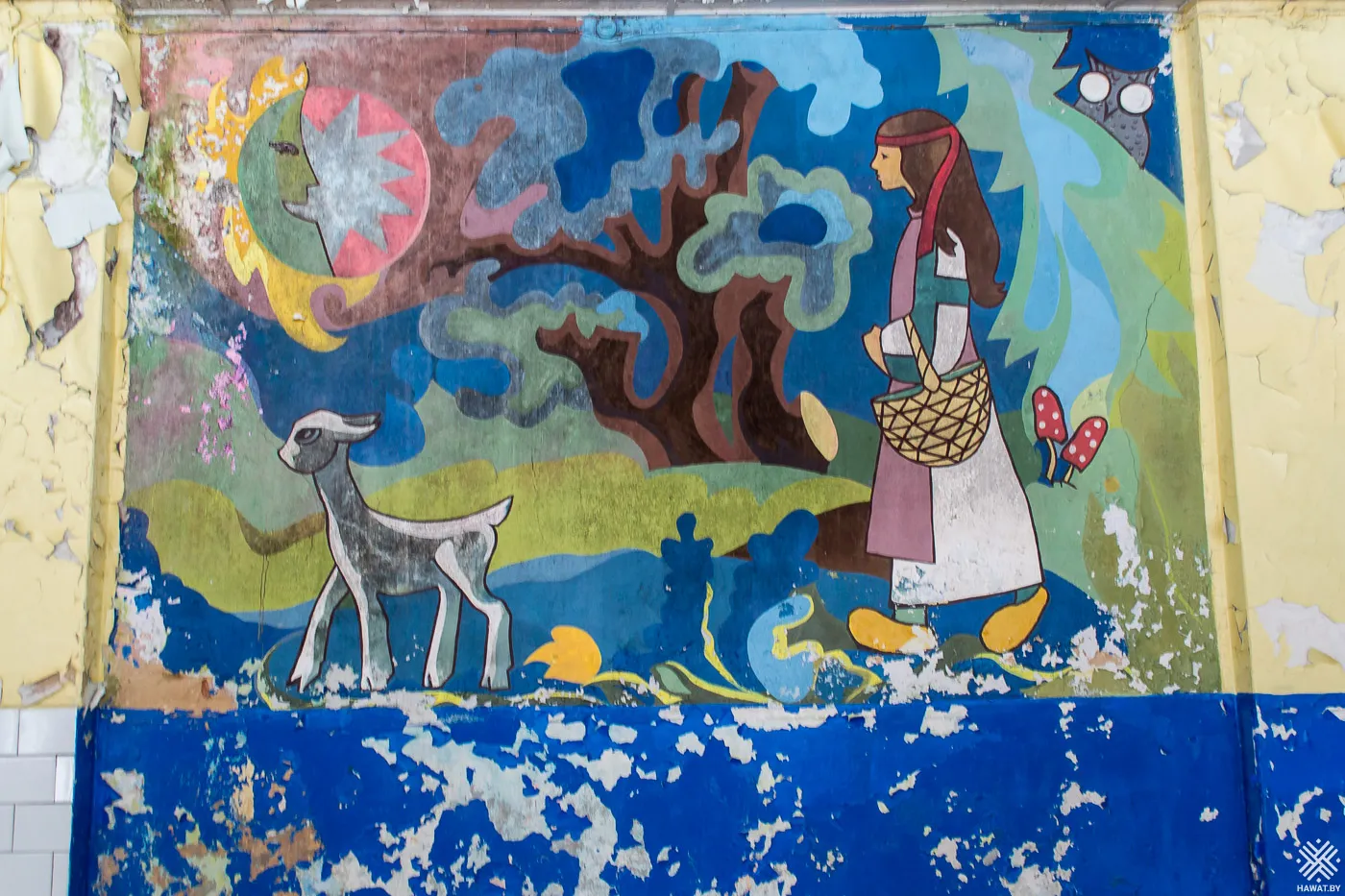 Рисунки на стенах