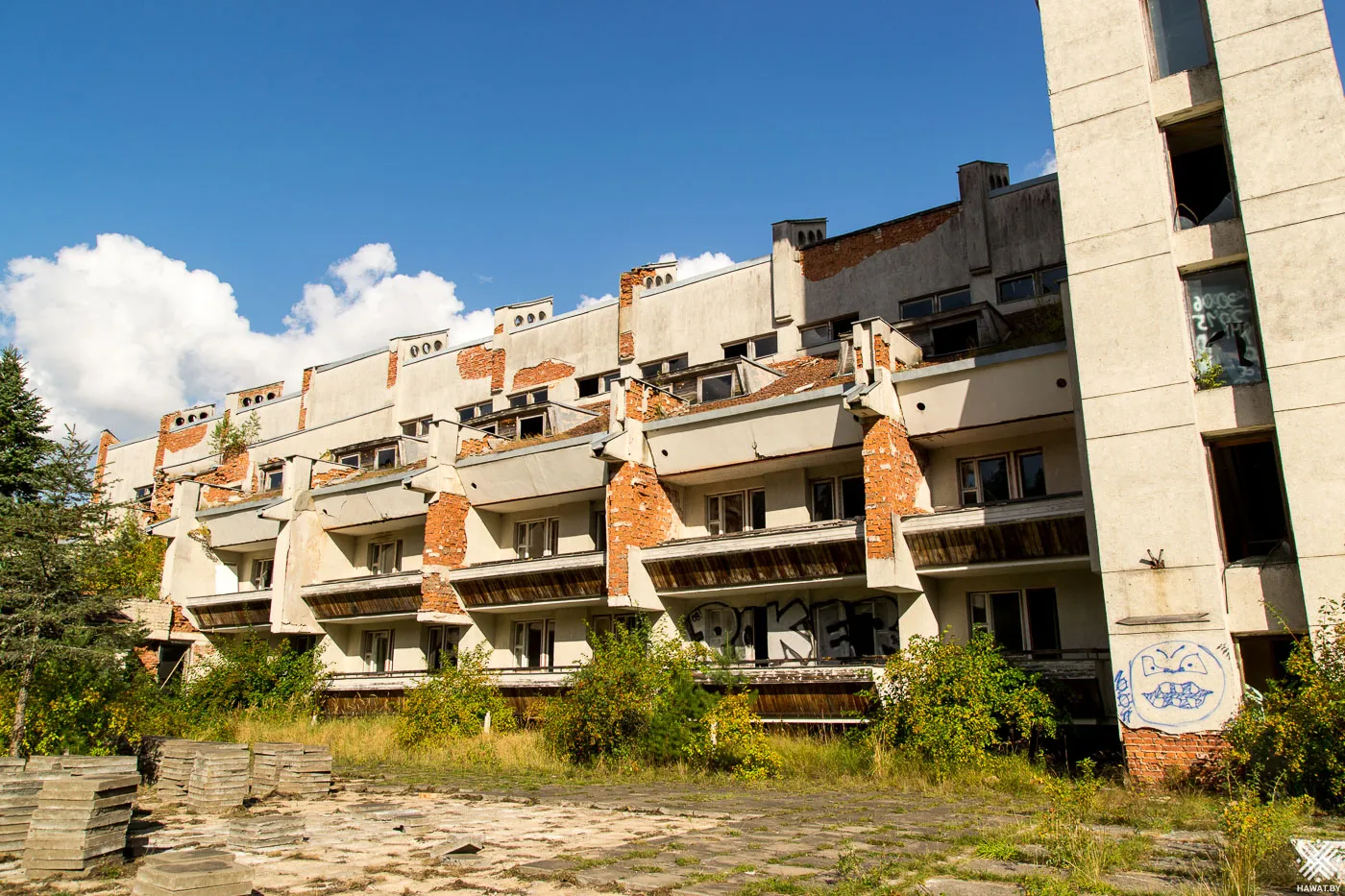 Фасад санатория