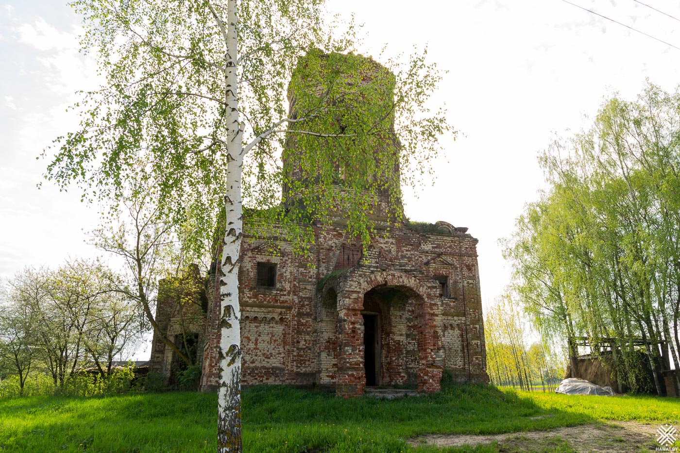 Заброшенная церковь, Оршанский район