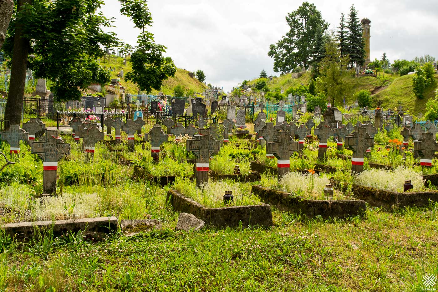 Польские могилы в Глубоком